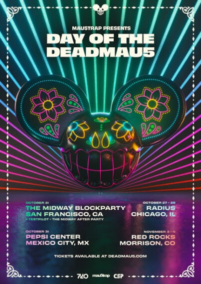 MAU5TRAP PRESENTS DAY OF THE DEADMAU5 | EVENTS ANNOUNCED FOR FALL 2023